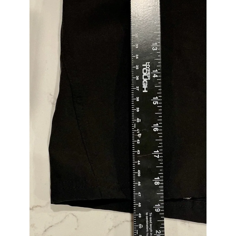 ZEROXPOSUR Black Shorts Mens Size Medium‎ M Side Pocket Elastic Waist Swim $48